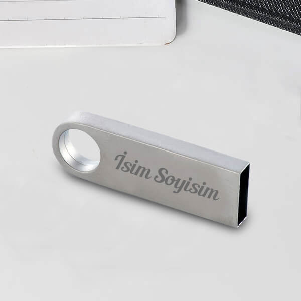 İsme Özel Metal Usb Flash Bellek | 16 Gb